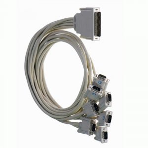 Brainboxes CC-093 Lynx Cable 78 Way D To 8x9 Pin