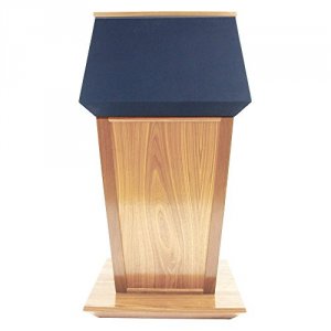 Amplivox SN3040-MP Patriot Lectern - Fabric Top - Nsound