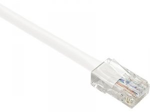 Unirise PC6-02F-WHT-SH-S 2ft White Cat6 Shielded Patch Cable, Futp, Sn