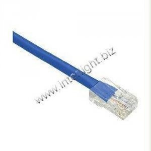 Unirise PC5E-15F-BLU 15ft Blue Cat5e Patch Cable, Utp, No Boots