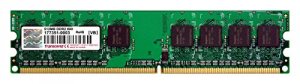 Transcend TS64MLQ64V8J Memory 512mb Ddr2 800 Mhz (pc2 6400) Non-ecc No