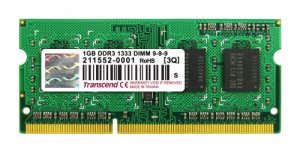 Transcend TS128MSK64V3U Laptop Memory 1gb Ddr3 1066 Mhz