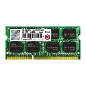 Transcend TS1GSK64W6H-I 8gb Ddr3l 1600 So-dimm 2rx8 Ind