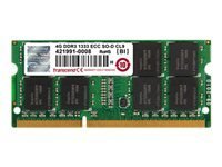 Transcend TS256MSK72V3N-I 2gb Ddr3 1333 Ecc So-dimm 9-9-9 1rx8 Ind