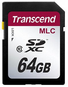 Transcend TS64GSDXC10M 64gb Sdxc Class10 Card (mlc)