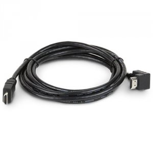 Nec CA-HDMI90-2 Hdmi Male To Hdmi 90 Degree Male Cable, Black