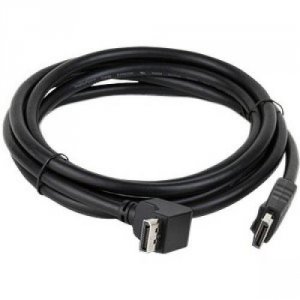 Nec CA-DP90-2 Displayport Male To Displayport 90 Degree Male Cable, Bl