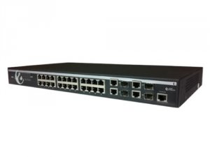 Amer SS2R24G4I 24 Port 10100 + 2 Port 1000 + 2 Port 1000sfp Stackable 