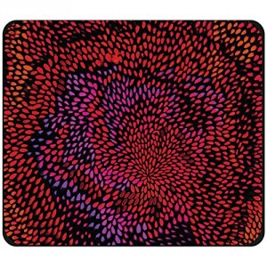 Centon MPV1BM-ART01-26 Otm Artist Prints Black Mouse Pad, Petals Warm