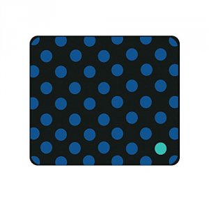 Centon OP-MPV1BM-DOT-01 Otm Classic Prints Black Mouse Pad, Dotty Gone