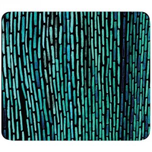 Centon MPV1BM-ART01-23 Otm Artist Prints Black Mouse Pad, Dashes Peaco