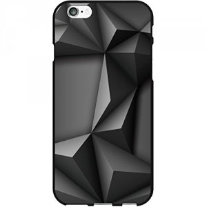 Centon IP6V1BM-BOB-09 Otm Rugged Prints Black Phone Case - Diamond