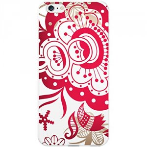 Centon IP6V1WG-PAI-01 Otm Floral Prints White Phone Case, Pais