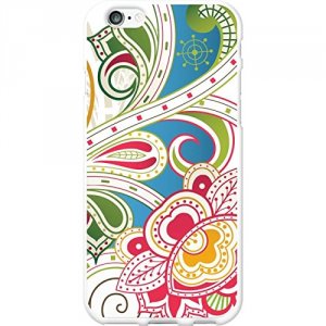 Centon IP6V1WG-PAI-04 Otm Floral Prints White Phone Case, Pais