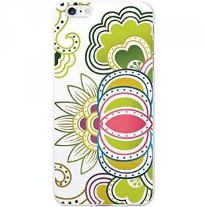 Centon IP6PV1WG-PAI-02 Otm Floral Prints White Phone Case, Pais