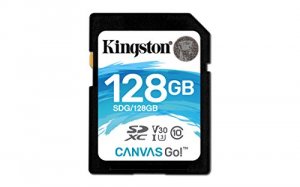 Kingston SDG/128GB 128gb Sdxc Canvas Go 90r45w Cl10 U3 V30