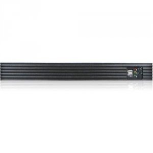 Istar D-118V2-ITX-DT Server Chassis - Rack-mountable - 2x Usb 2.0 - Bl