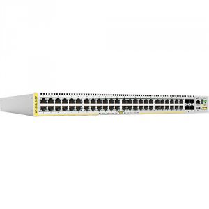 Allied AT-X510L-52GP-10 L3 Sw, 48 101001000 Base-t Ports(poe+), 4 Sfps