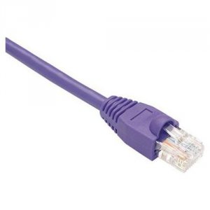 Unirise PC5E-25F-PUR-S 25ft Purple Cat5e  Patch Cable, Utp, Snagless