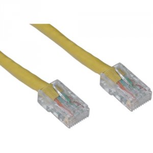 Unirise PC6-05F-YLW 5ft Yellow Cat6 Patch Cable, Utp, No Boots