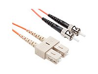 Unirise FJ6SCST-20M Fiber Optic Patch Cable, Sc-st, 62.5 125 Multimode