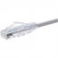 Unirise 10035 Clearfit Cat6 Patch Cable, Gray, Snagless, 10ft