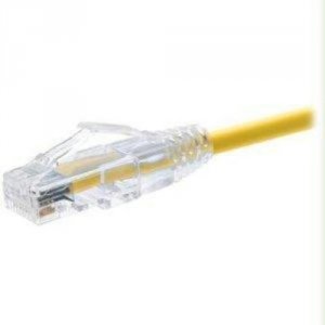 Unirise 10125 Snagless Yellow Cat6 Patch Cable - 4ft