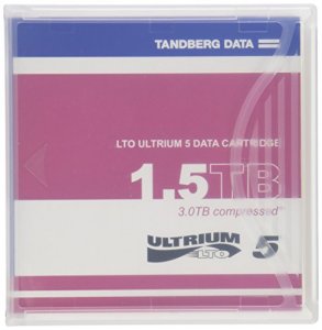 Overland 433955 Tandberg Lto-5 Data Cartridge, 1.53.0tb, Un-labeled Wi