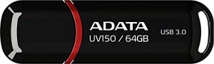 Adata AUV150-64G-RBK Usa Dashdrive Usb 3.1 Uv150 64gb Passport To Data