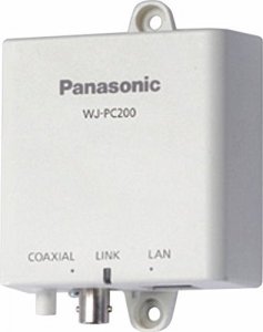 Panasonic WJ-PC200 Coaxial-lan Converter, Camera Side, 1ch,main