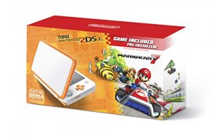 Nintendo JANSOAD1 2ds System Xl Orng Wht W Mario Kart 7