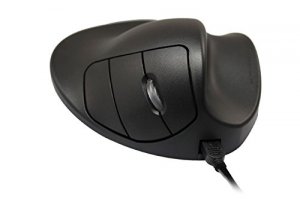 Prestige LM2WL Hippus Handshoe Left Handed Ergonomic Mouse Wired Black