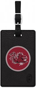 Centon S1-CBT-SCU-00A Black Leather Classic Bag Tag University