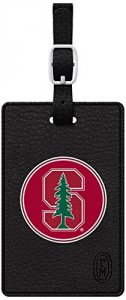 Centon S1-CBT-STAN-00A Black Leather Classic Bag Tag Stanford U