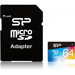 Silicon SP064GBSTXDU3V20 Superior Pro 64gb Microsdxc Uhs-1(u3)