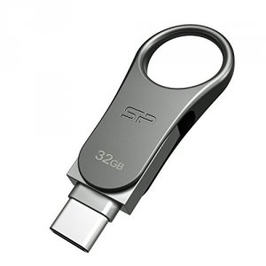 Silicon SP032GBUC3C80V1S The Dual Flash Drive For Type-c Mobile Device