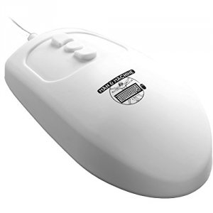 Man MM/W5-120 Hygienic White Mightymouse Is A Full-sized Optical Mouse