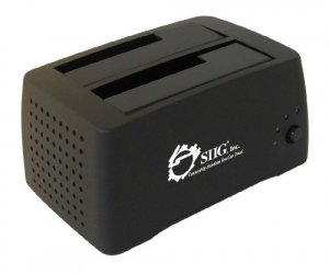 Siig SC-SA0412-S1 Dual Bay External Docking Station With Internal Cool