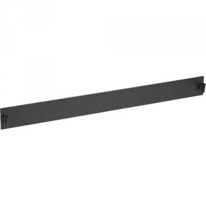 Black RM1031 1u Tool-less Filler Panel