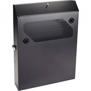 Black RMT351A Low-profile Vertical Wallmount Cabinet - 2u, 24 Inch D E