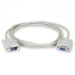 Black BC00230 Db9 Serial Extension Cable, Malefemale,