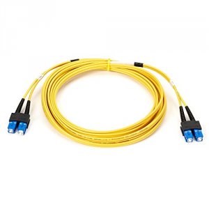 Black FOCMPSM-030M-SCSC-YL Single-mode, 9.0-micron Duplex Fiber Opt