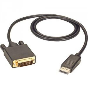 Black EVNDPDVI-0003-MM Displayport To Dvi Cable, Mm, 3-ft. (0.9