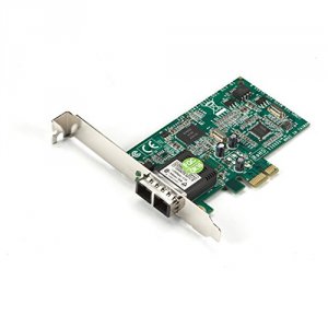 Black LH1690C-SC Pci-e Fiber Adapter, 1000base-sx, Multim