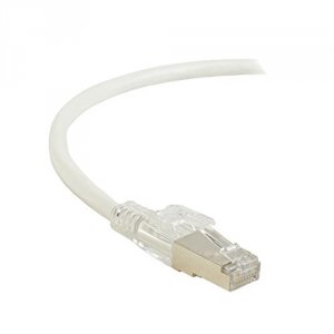 Black C6APC80S-WH-03 Gigatrue 3 Cat6. Shielded Patch Cord Yel