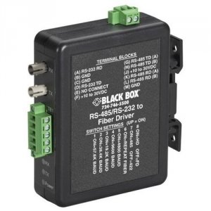 Black MED101A Industrial Din Rail Mount Rs232