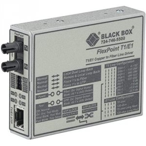 Black MT661A-SM Flexpoint T1e1 To Fiber Line Driver, Si