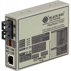 Black MT663A-SSC Flexpoint T1e1 To Fiber Line Driver, Si