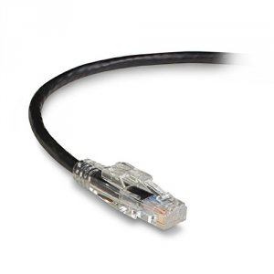 Black C6PC70-BK-04 4ft Cat6 Black Stranded         Lockable Patch Cabl