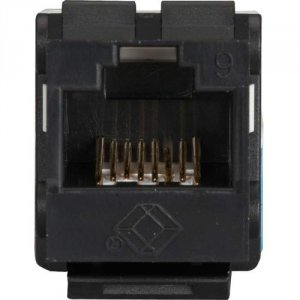 Black FMT631-R3 Gigatrue2 Cat6 Jack, Universal Wiring, C